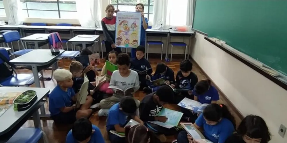 Envolvendo diversas atividades, a turma pode conhecer e explorar o extenso e curioso mundo criado por Monteiro Lobato