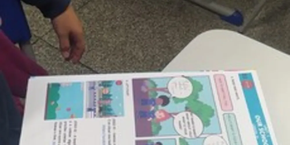 A rica gama de materiais oferecidos pelo programa aumenta o interesse dos alunos, que aguardam ansiosos pelo momento das atividades.