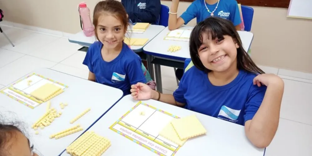 Através das novas dinâmicas a turma tem interagido muito mais com as aulas, tornando o aprendizado mais leve e natural