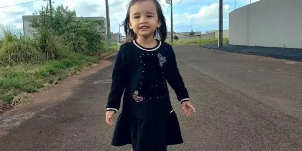 Lara Akemy de Araújo tinha apenas dois anos