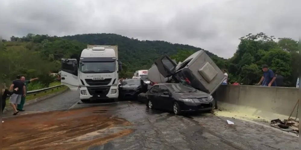 Acidente aconteceu durante a última sexta-feira (26)