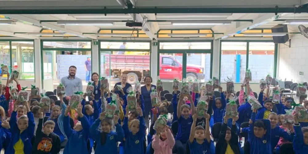 Com as dinâmicas realizadas os alunos puderam compreender importantes ensinamentos para sua formação como cidadão