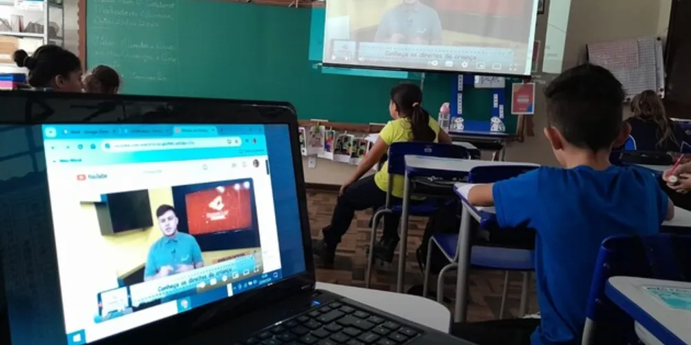 A videoaula do Vamos Ler foi vital para os estudos da turma