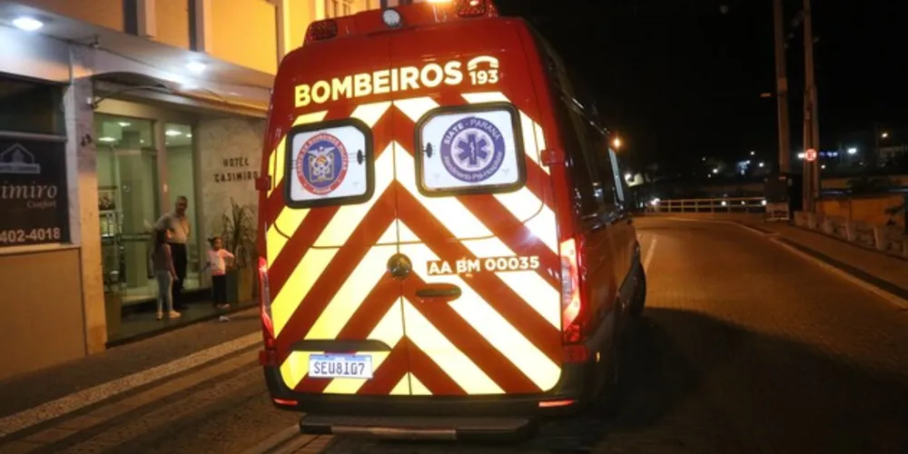 A vítima tem 62 anos e recebeu atendimento do Siate
