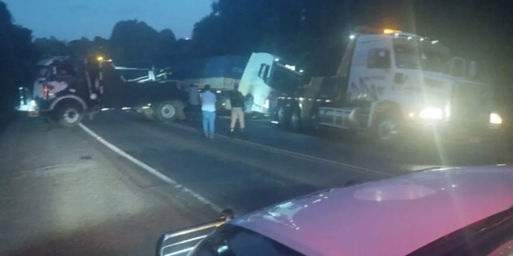 Acidente aconteceu nessa segunda-feira (06)