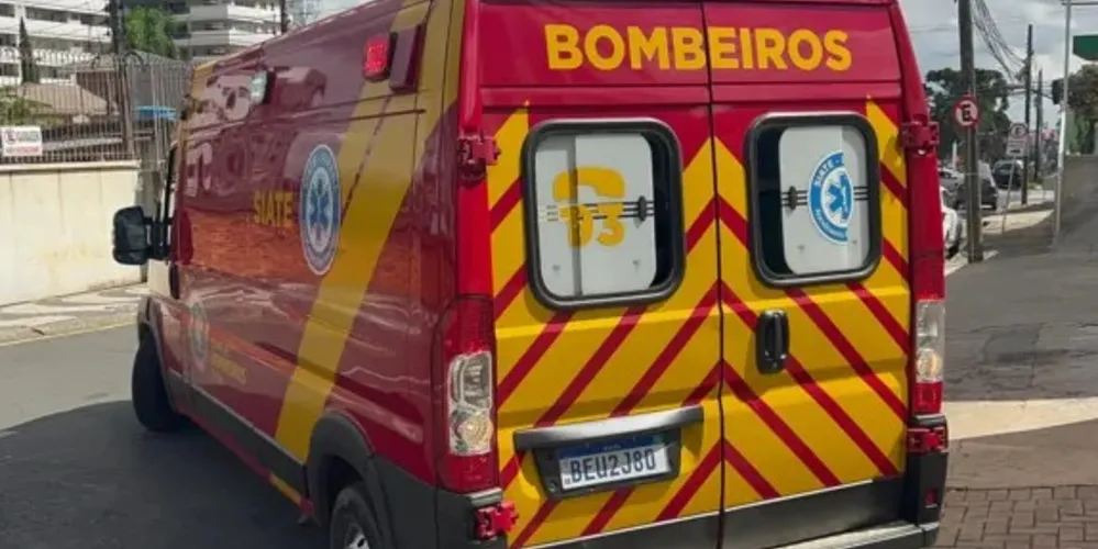 A equipe do Corpo de Bombeiros foi acionada para a ocorrência