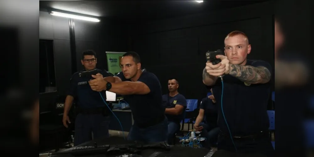 O objetivo desta fase do treinamento é a utilização da tecnologia de simulação para os alunos da GCM