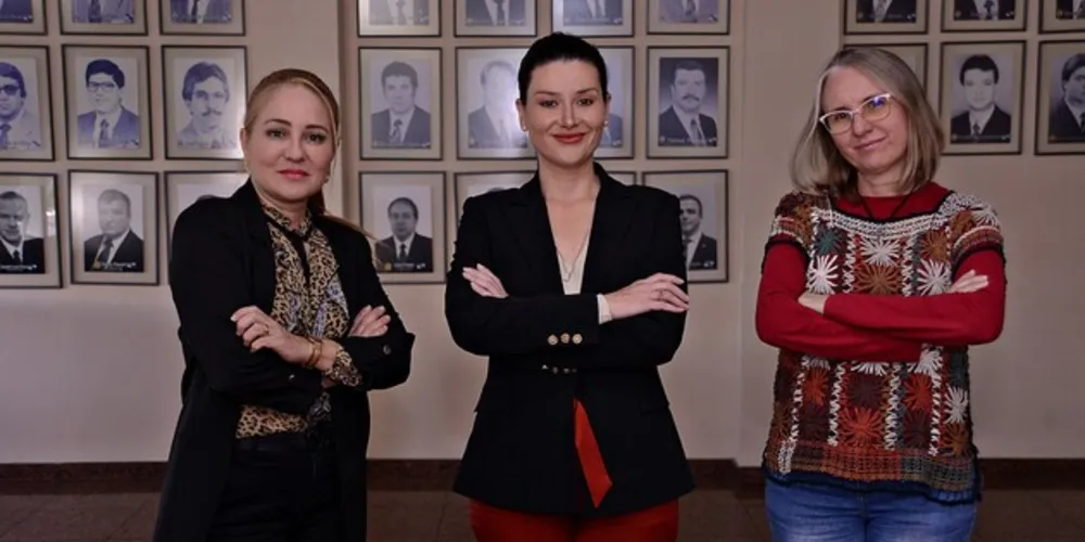 Missionária Adriana (SD), Joce Canto (Podemos) e Josi Kieras (Psol) são as únicas mulheres que cumprem mandato na Câmara