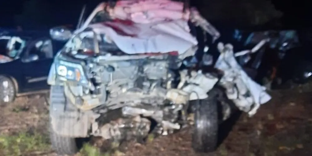 Acidente aconteceu na noite dessa segunda-feira (29)