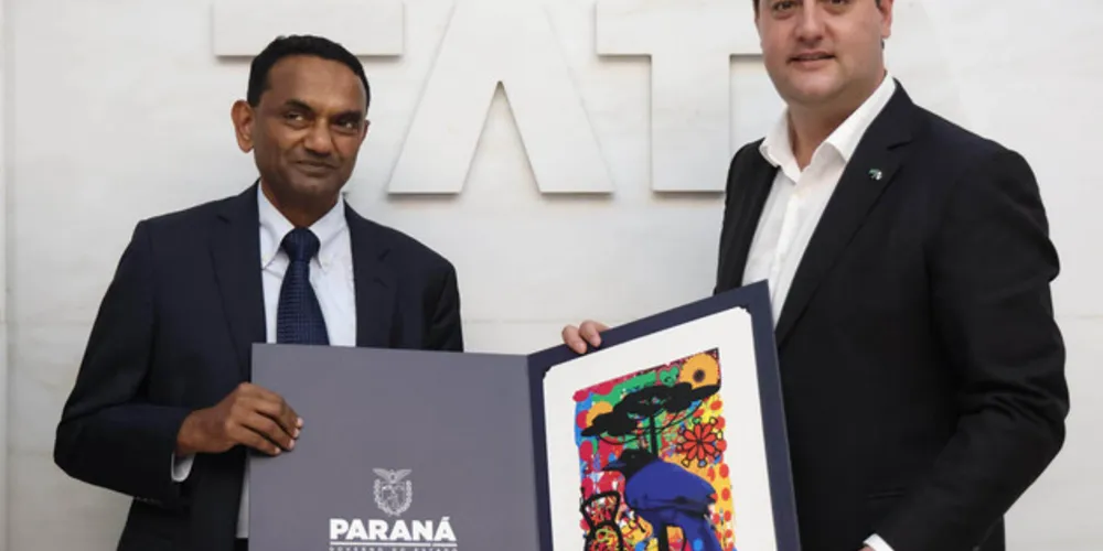 Governador Carlos Massa Ratinho Junior lidera missão comercial à Índia