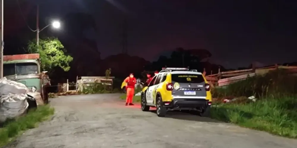 Ocorrência foi na noite dessa segunda