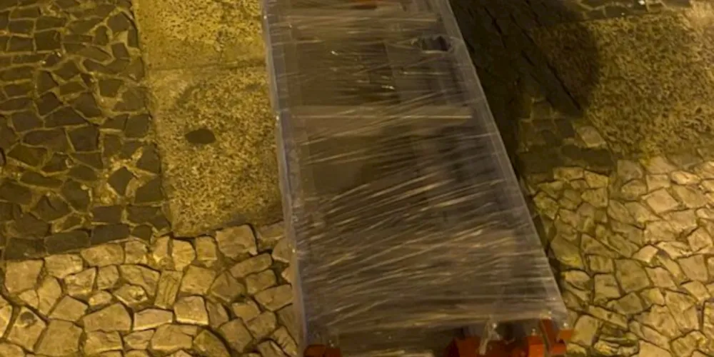 Suspeito teria tentado furtar uma escada