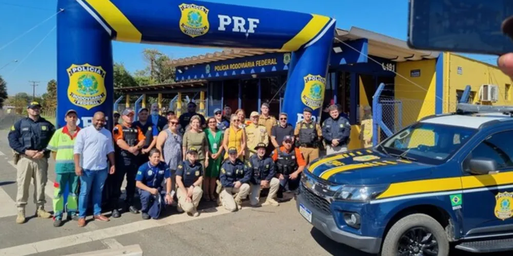 Evento aconteceu na sede da PRF, em Ponta Grossa