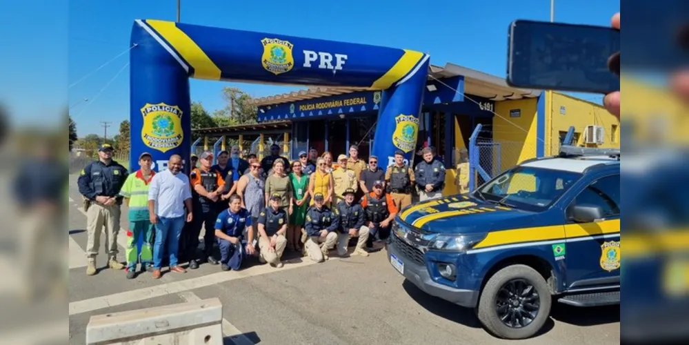 Evento aconteceu na sede da PRF, em Ponta Grossa