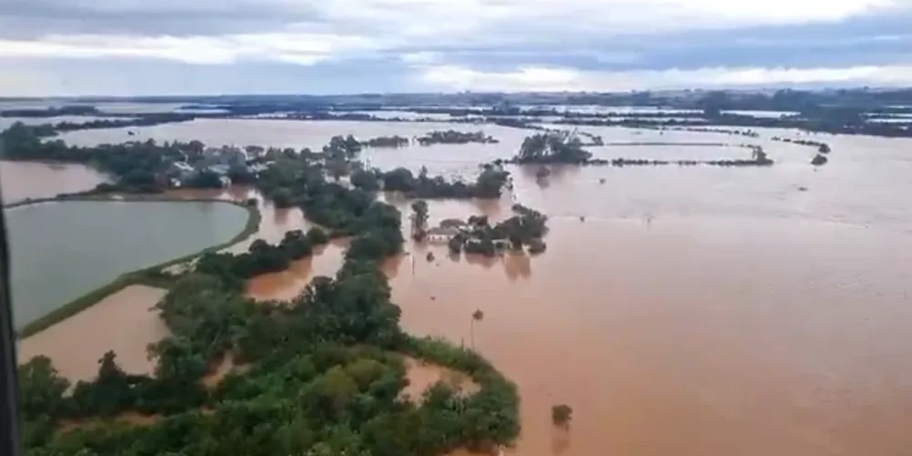 Rio Grande do Sul é atingido por fortes chuvas desde o início da semana