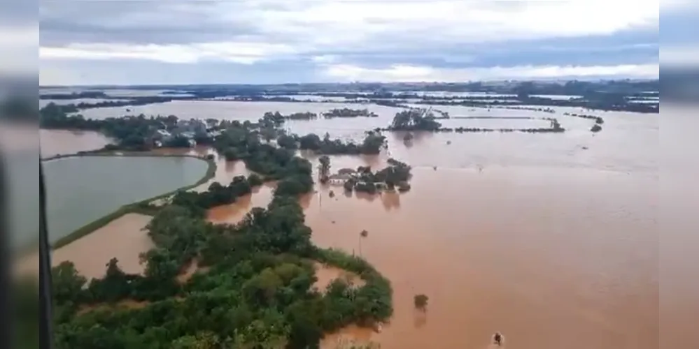 Rio Grande do Sul é atingido por fortes chuvas desde o início da semana