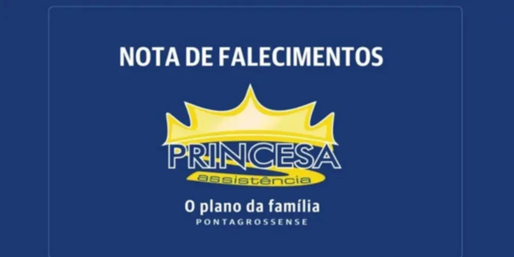 Confira os falecimentos e sepultamentos de Ponta Grossa e municípios dos Campos Gerais