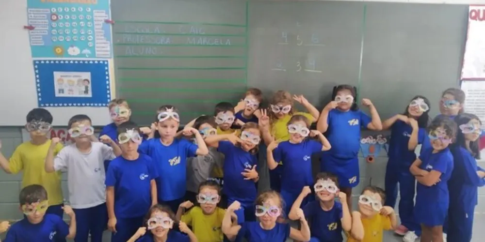 Com atividades lúdicas, a turma conseguiu entender mais sobre a doença e ajudar no enfrentamento.