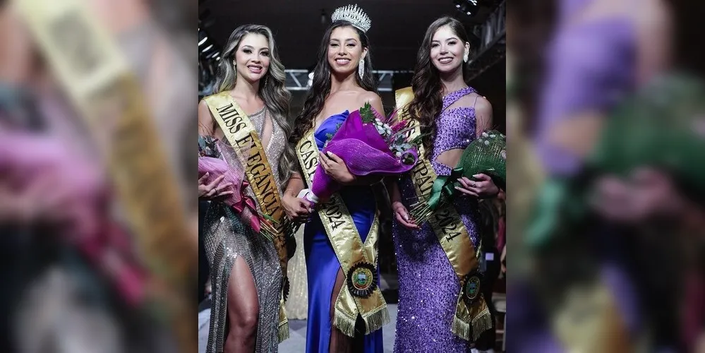 Laurielly Neuza Bachmann foi consagrada a Miss Castro 2024