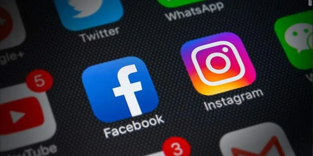 As redes sociais Facebook e Instagram estão apresentando instabilidade nesta terça-feira (5)