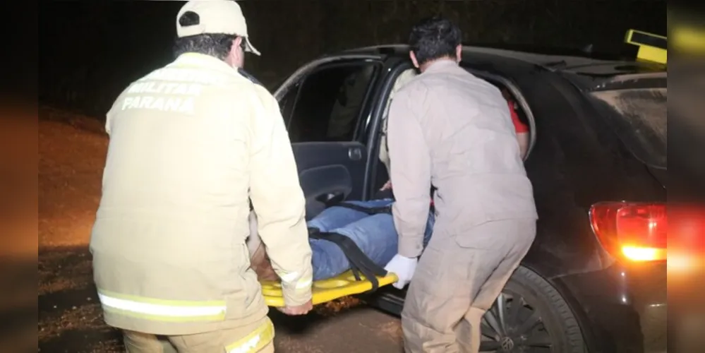 Acidente aconteceu na noite dessa terça-feira (07)