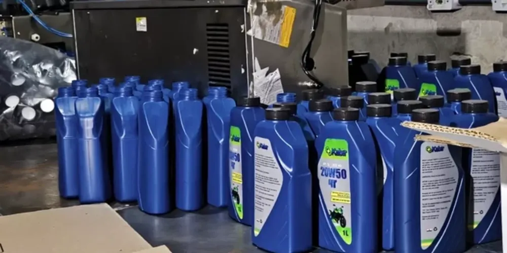 Os óleos eram embalados de forma irregular e podem causar prejuízos em carros e motos