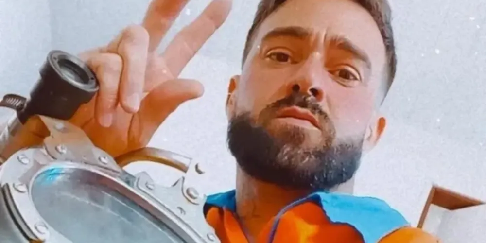 Felipe estava realizando uma manobra com explosivos no Porto de Paranaguá