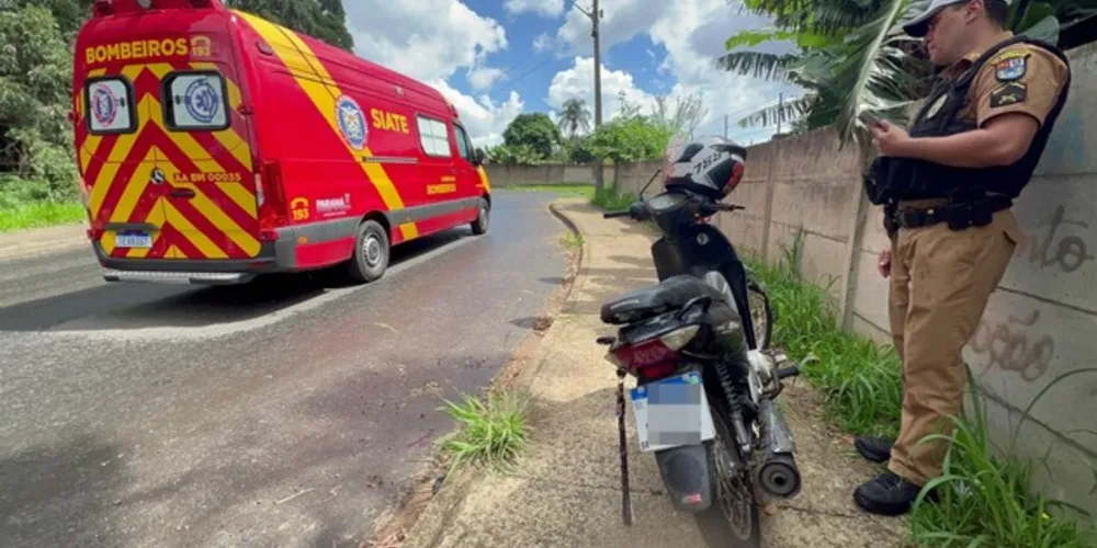 Siate e Polícia Militar estiveramno local