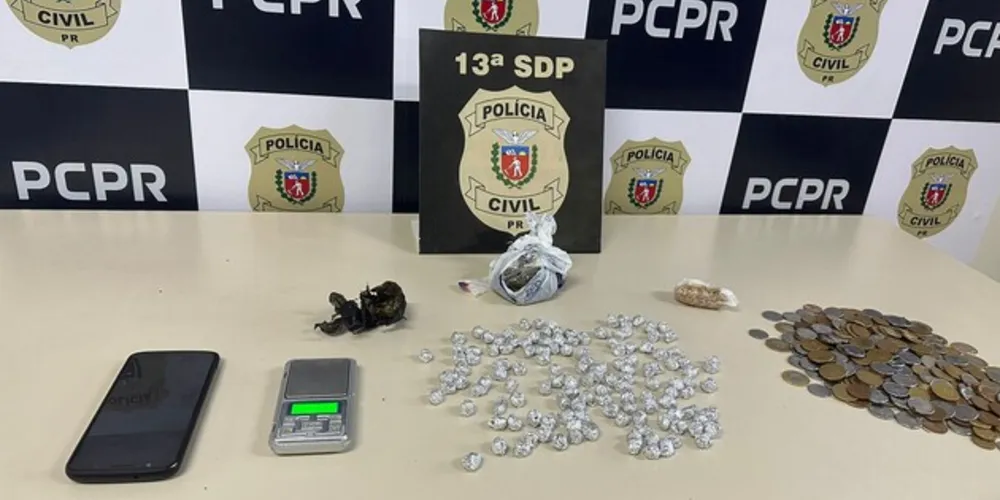 Apreensão aconteceu no fim da tarde dessa sexta-feira (20), em Ponta Grossa