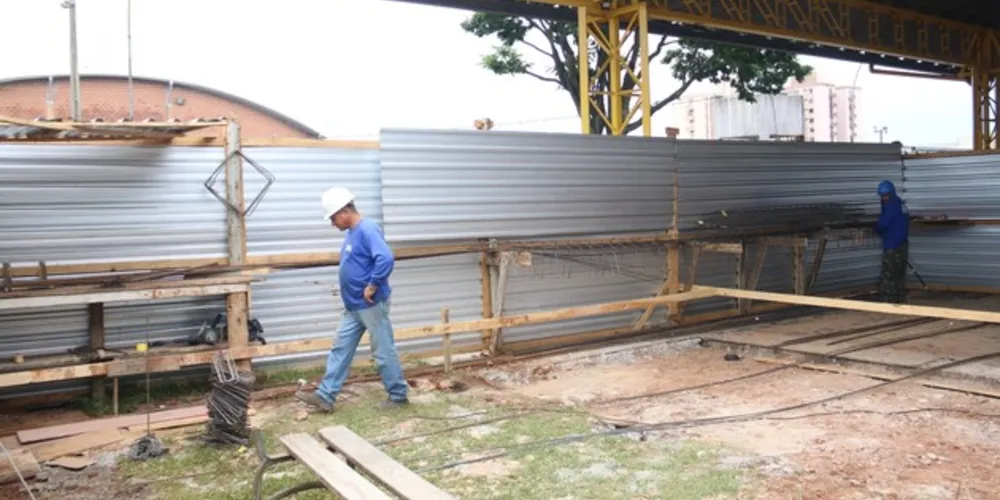 A previsão de conclusão das obras é para o início do segundo semestre deste ano