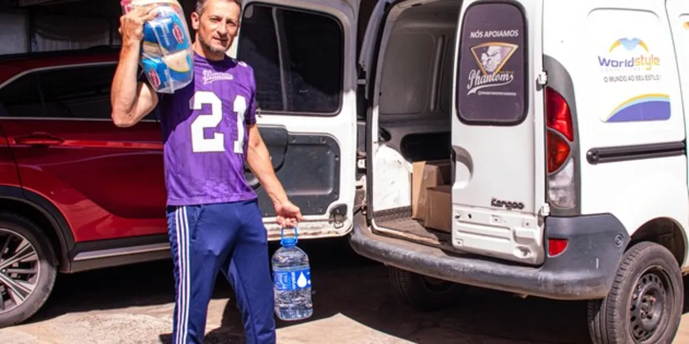 O ponto de coleta oficial é na World Style confecções, localizado da Rua Tenente Hinon Silva, 104 - Fundos