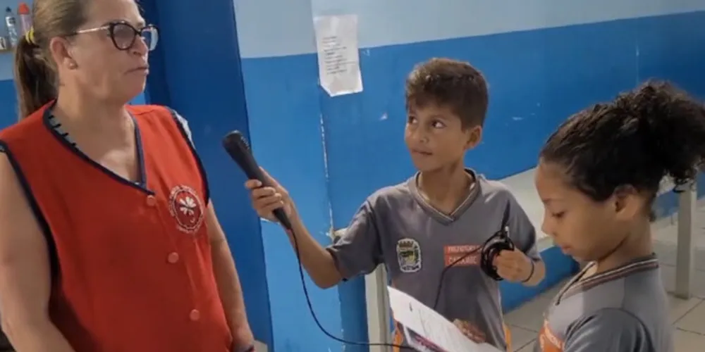 Reportagem na instituição de ensino trouxe informações valiosas