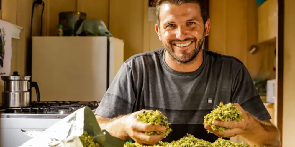 Josimar Cubis planta lúpulo em Araucária e tem clientes na RMC, Londrina e Maringá