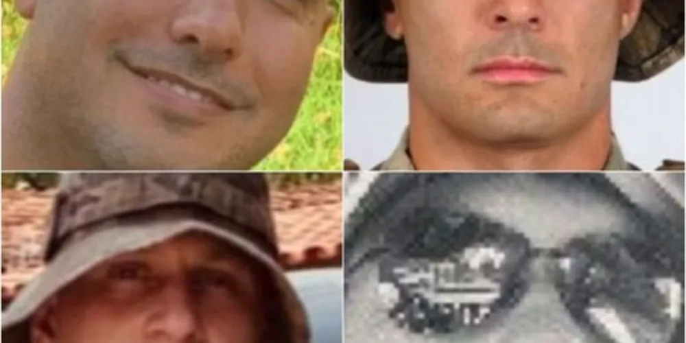 Os quatro agentes faleceram