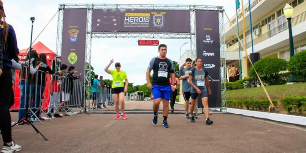 Os participantes do trajeto de 10 km percorrerão 2 vezes o mesmo trajeto
