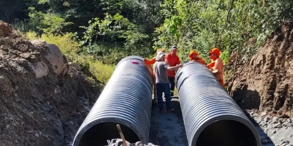 A medida é necessária para concluir os serviços de implantação de um novo bueiro no local
