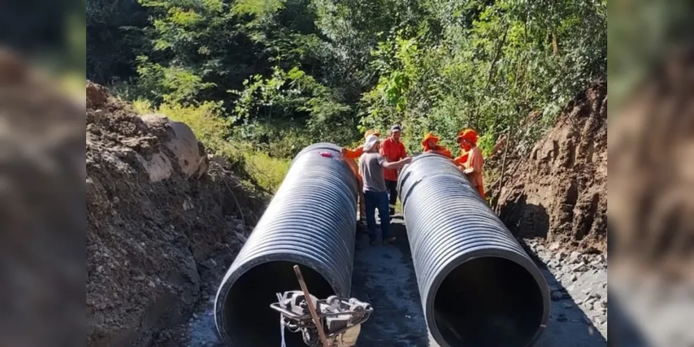 A medida é necessária para concluir os serviços de implantação de um novo bueiro no local