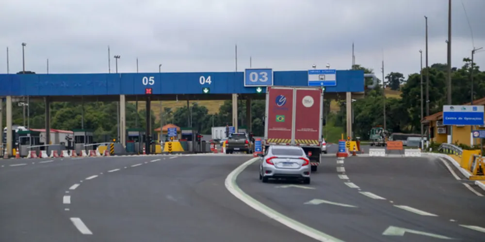 Praças na região e no trecho entre PG e Curitiba voltarão a ter cobrança