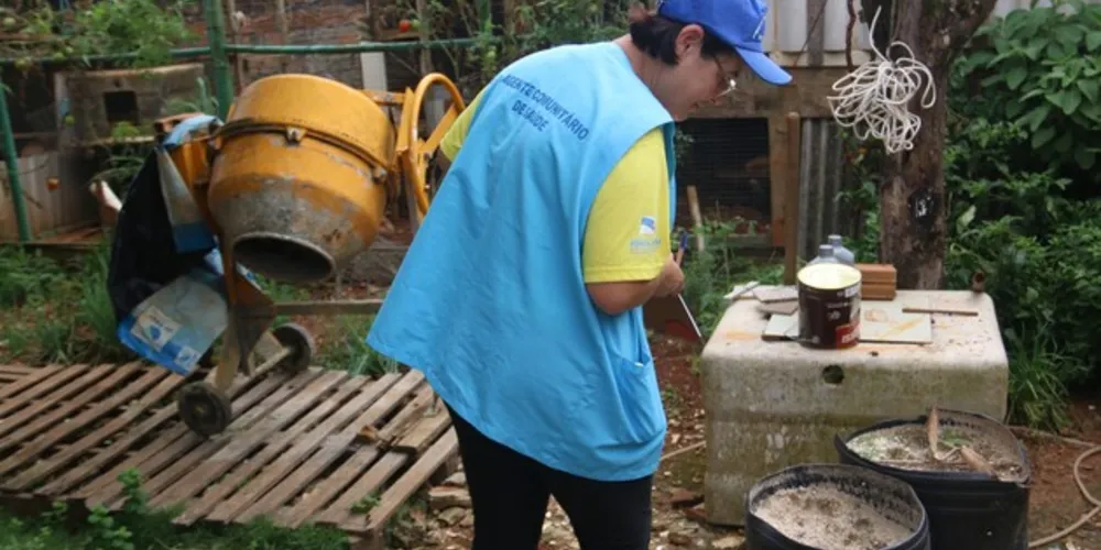 A Prefeitura de Ponta Grossa realiza forças-tarefa, em diversos pontos da cidade, para combater o mosquito da dengue