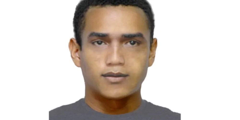 Delegacia da Mulher divulgou o retrato com as características do suspeito