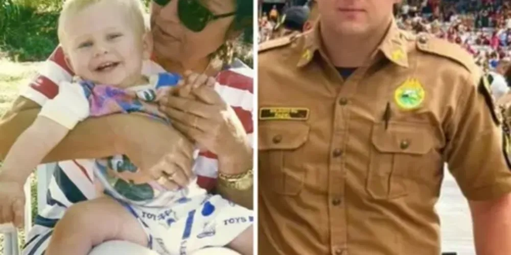 "Meu anjo Gabriel", publicou a madrinha do policial encontrado morto