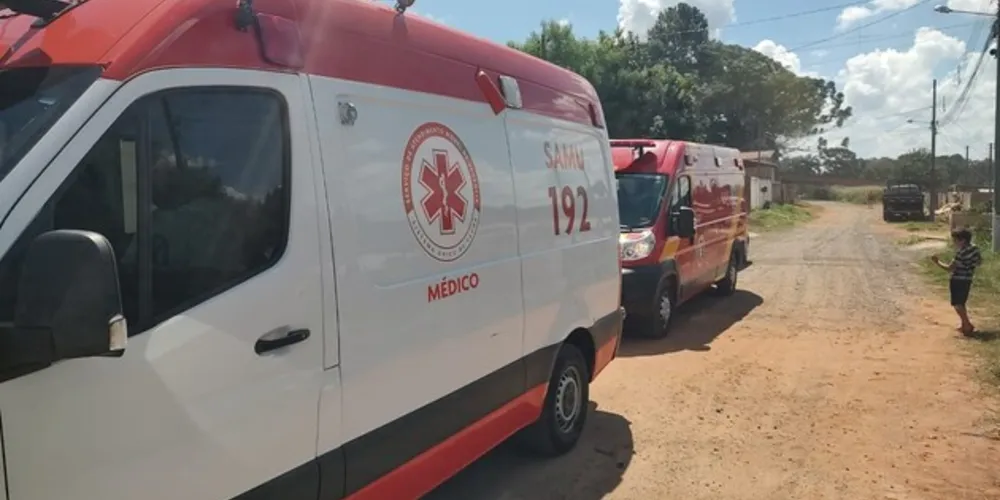Samu e Siate foram acionados neste sábado (30) para o atendimento