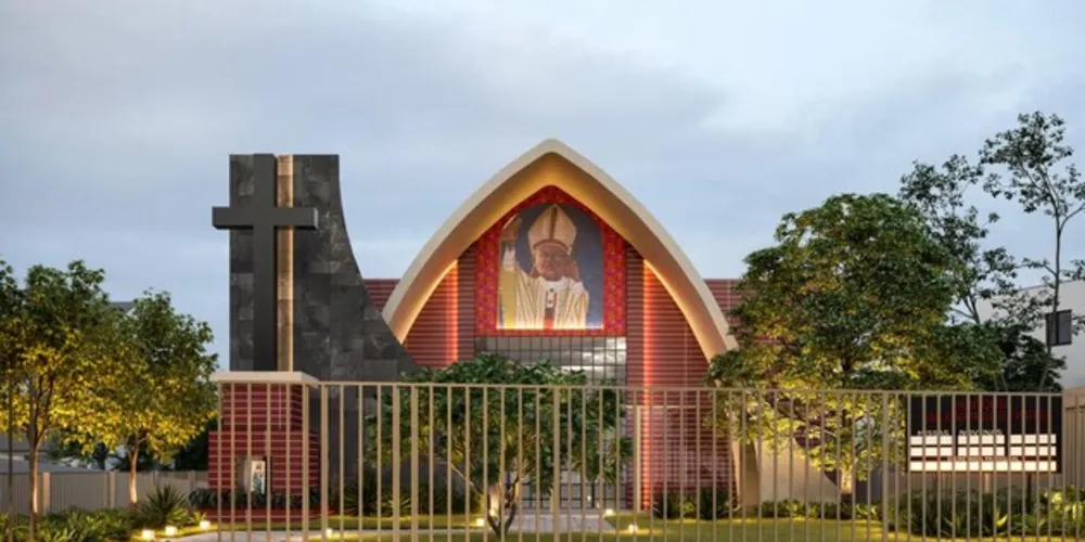 A fachada terá mudanças para reduzir o barulho dentro da igreja