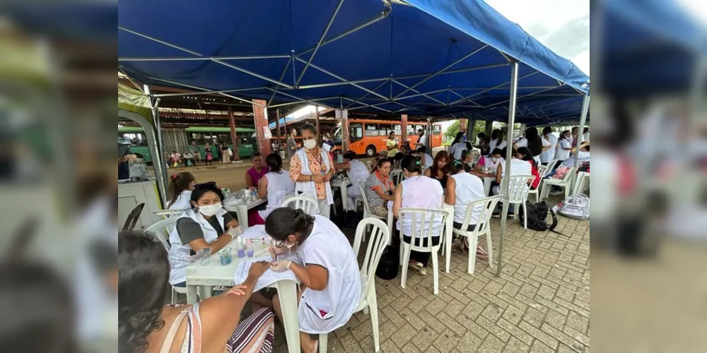 O evento fecha a Semana da Mulher, ocorrida na semana passada, mas teve seu encerramento transferido para esta semana devido à previsão de chuvas no sábado passado (9)