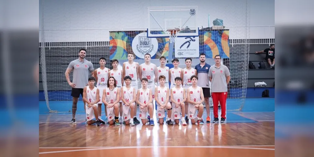 O jogo marcou a estreia do time pela Taça Paraná Sub-14