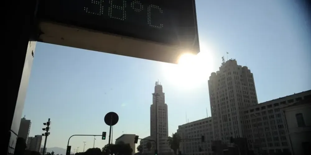 O Paraná deve ser o estado em que a temperatura deve ficar mais alta nesta última semana de abril