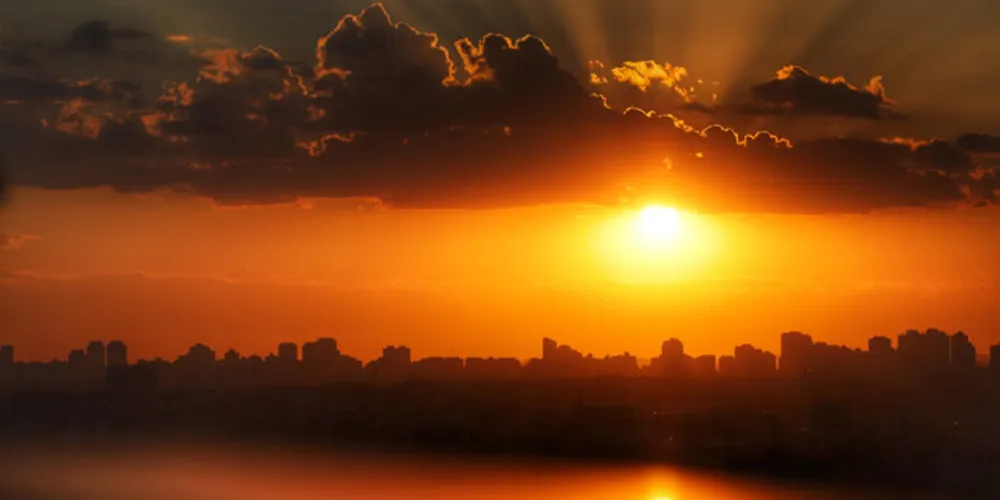 O calor já é sentido na capital paranaense