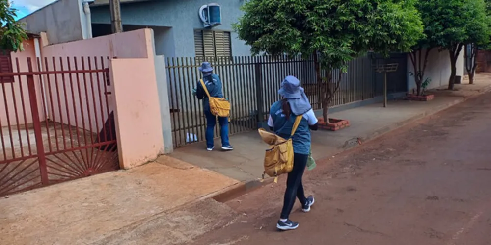 Serão intensificadas as visitas domiciliares para identificação de focos do mosquito e sua eliminação