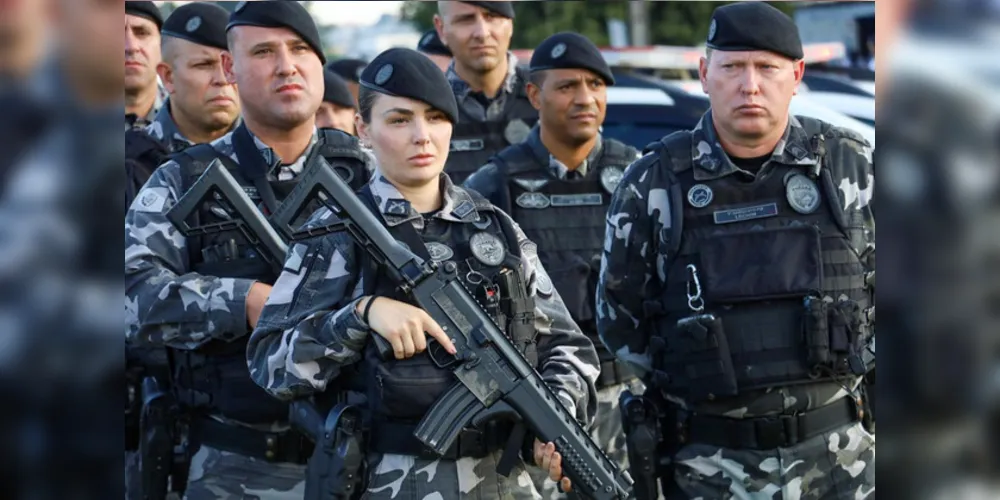 Governador sanciona lei que amplia o efetivo da Polícia Militar do Paraná