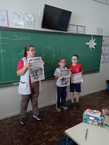 Jornal do Grupo aRede contribuiu com metodologia em sala de aula